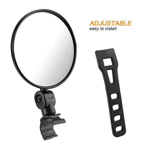 Adjustable Bike Mirrors for Mountain Road Bikes