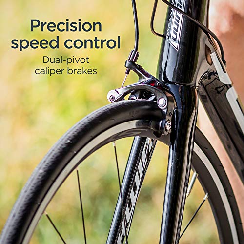 Schwinn Carbon Road Bike, Fastback 105, 48cm/Small, Black