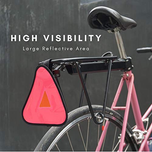 High Visibility Reflective Yield Symbol - Cycling Safety