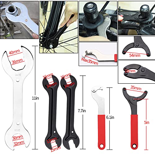 Professional Bike Repair Tool Kit with Neat Storage