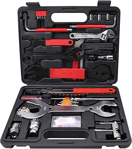 Professional Bike Repair Tool Kit with Neat Storage