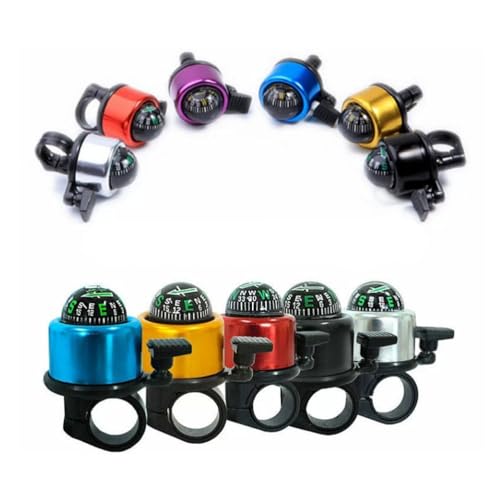 Aluminum Compass Bike Bell for Riding Equipment Accessories