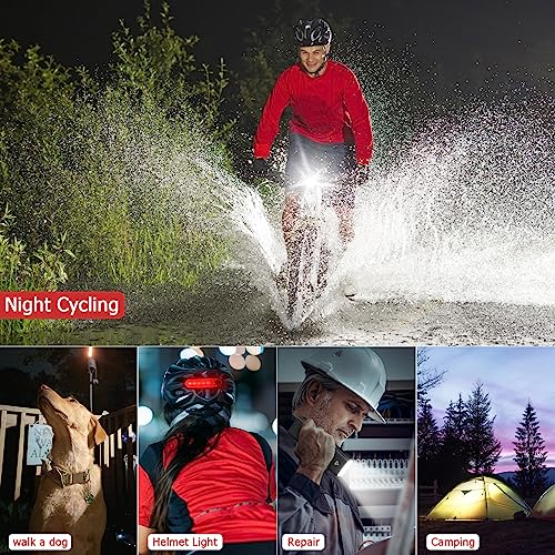 Rechargeable Bike Lights Set for Night Riding