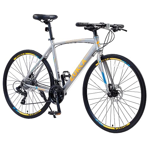 ZUKKA 700C Road Bike | Unisex Hybrid Bicycle: Ultimate Cycling Experience