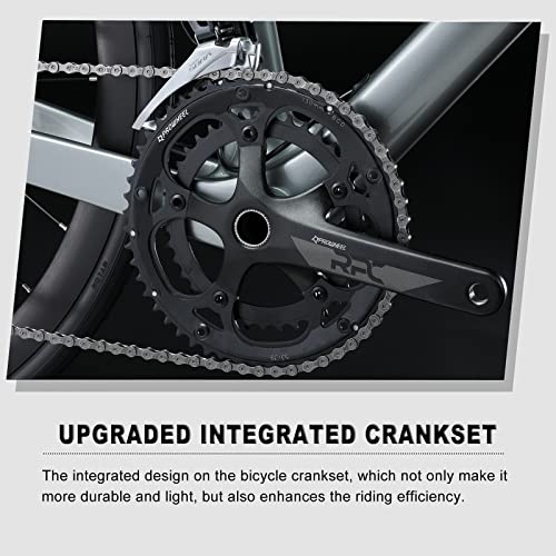 KABON Carbon Gravel Road Bike, 700C Disc Brake