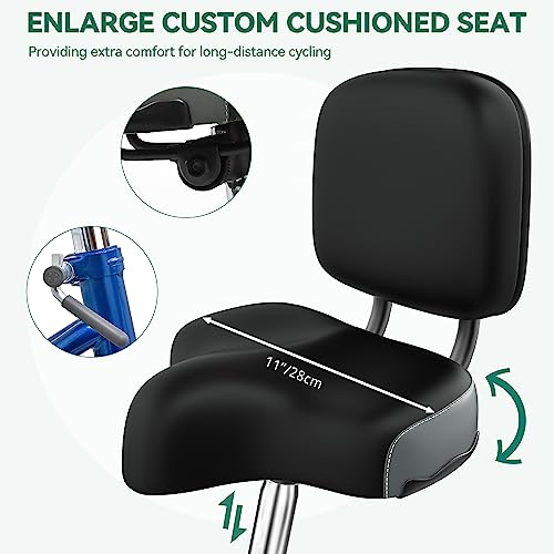 YITAHOME Adult Tricycle, 24 Inch 3 Wheel Bikes, 1 Speed