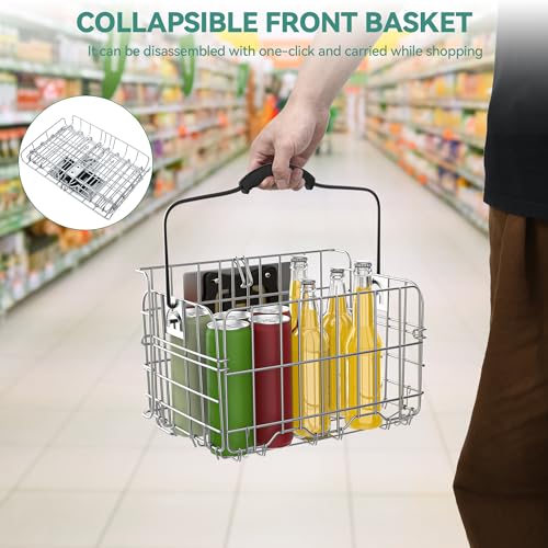 YITAHOME Adult Tricycle, 24 Inch 3 Wheel Bikes, 1 Speed