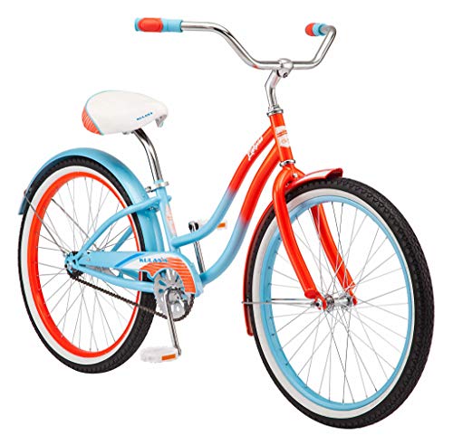Kulana Lakona Shore Beach Cruiser Bike, 24-Inch Single Speed