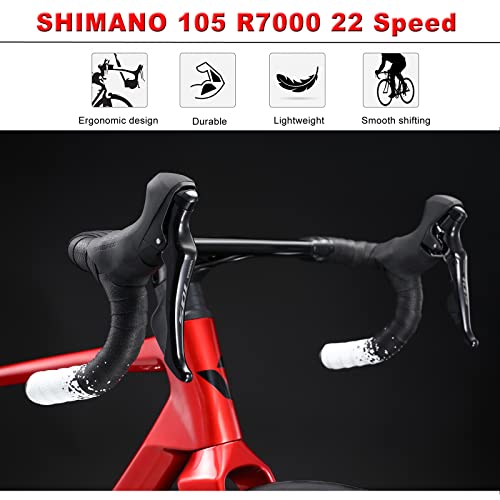 KABON Carbon Road Bike, 700C with Shimano 105
