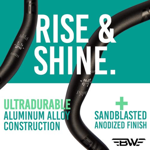 BW 100mm Riser Handlebar for Mountain, Road Bikes