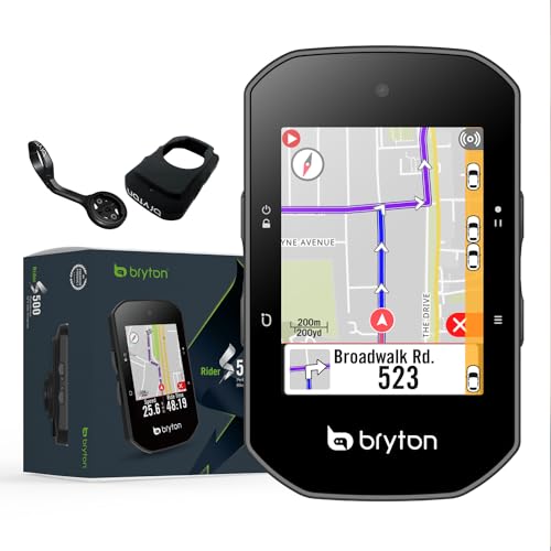 Bryton Rider S500 Color Touchscreen GPS Cycling Computer