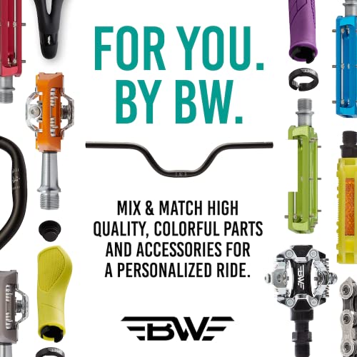 BW 100mm Riser Handlebar for Mountain, Road Bikes