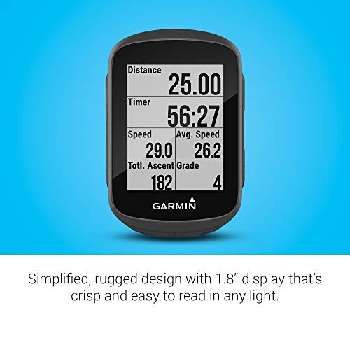 Garmin Edge® 130 Plus GPS Bike Computer, Black