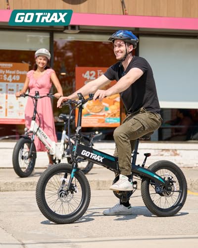 Gotrax R1 Folding Electric Bike: 20" 40-Mile Range