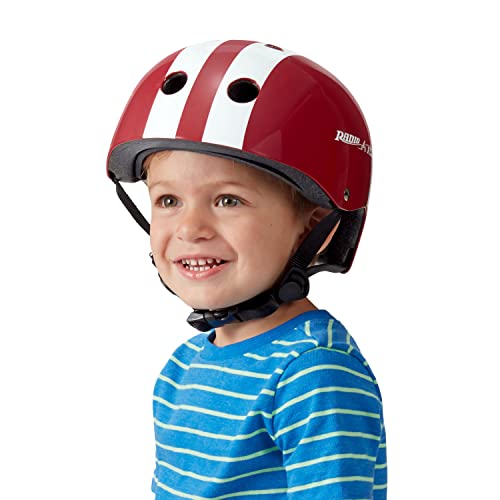 Red Radio Flyer Bike Helmet for Ages 2-5
