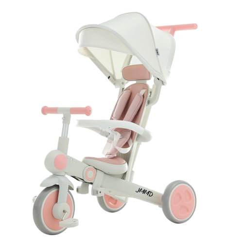 JMMD 7-in-1 Baby Tricycle for Boys & Girls