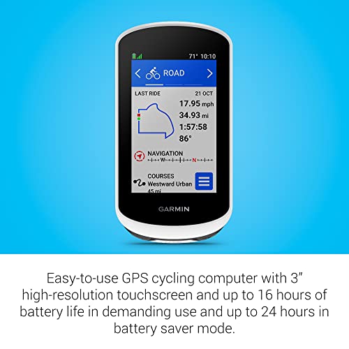 Garmin Edge Explore 2: GPS Cycling Navigator with Safety
