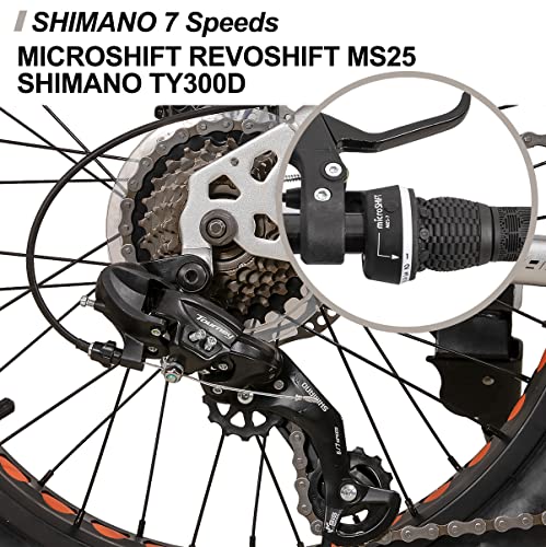 Hiland Kids Fat Tire Mountain Bikes - 20