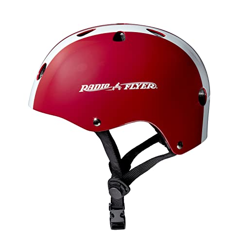 Red Radio Flyer Bike Helmet for Ages 2-5