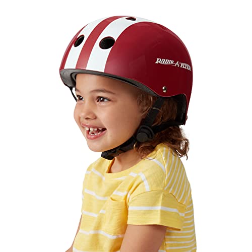 Red Radio Flyer Bike Helmet for Ages 2-5