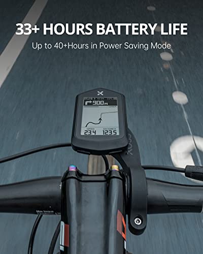 XOSS NAV Wireless Cycling Computer with Mount and GPS