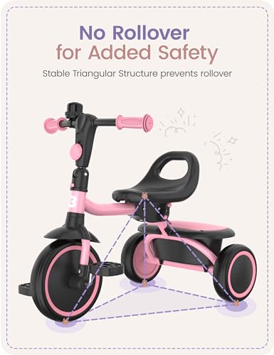besrey Kids Tricycle for 18 Months to 5 Years