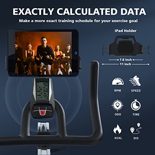 YOSUDA PRO Magnetic Exercise Bike - Comfortable & Silent