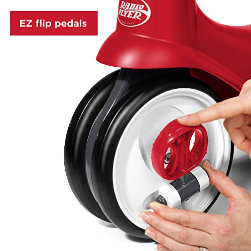 Radio Flyer Scoot 2 Pedal Bike for Toddlers