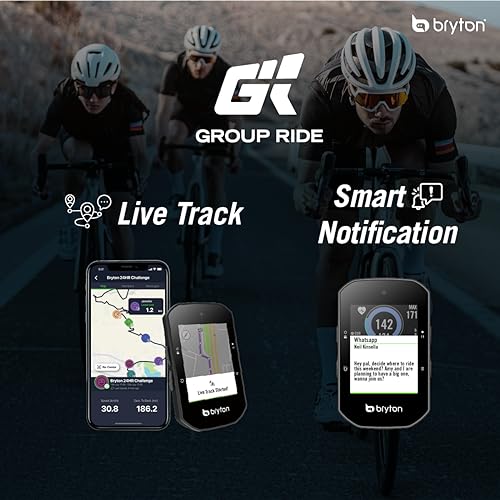 Bryton Rider S500 Color Touchscreen GPS Cycling Computer