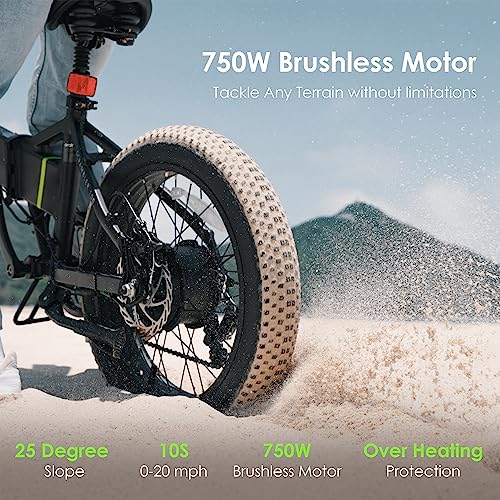 Oraimo 750W-1000W Electric Bike: 45 Miles, Fast Charge