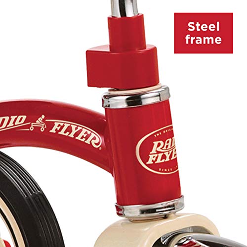Radio Flyer Red 10" Tricycle for Toddlers 2-4