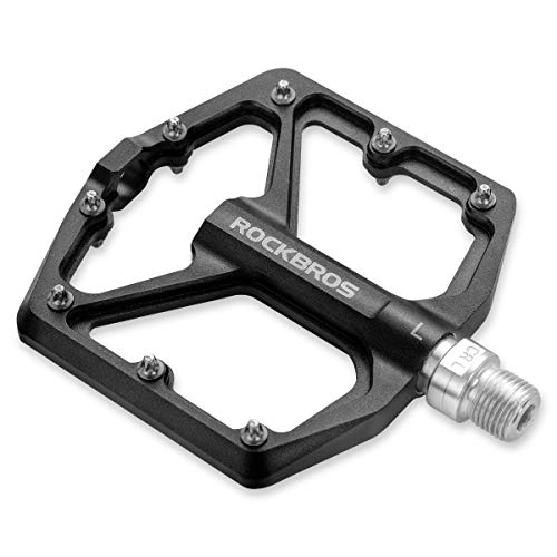 ROCKBROS Aluminum Flat Pedals for Road & Mountain