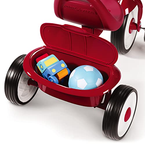 Radio Flyer Kids Adjustable Beginner Fold 2 Go Trike, Red