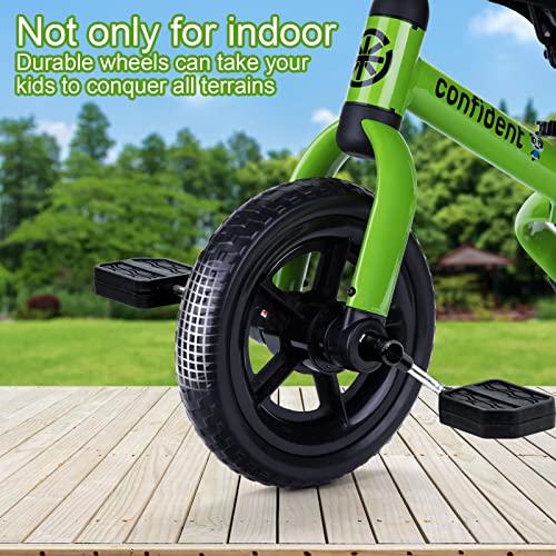 YGJT 3-in-1 Tricycle for Toddlers, Age 2-5, Green