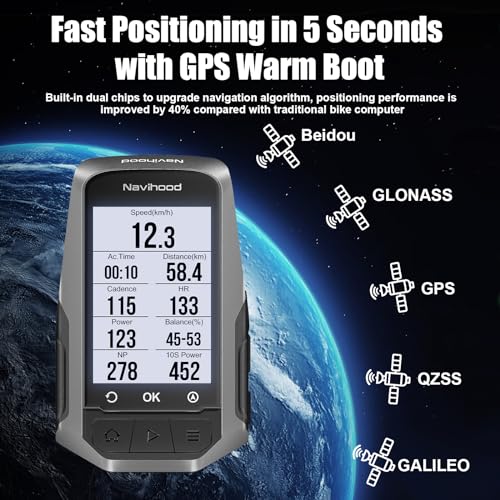 MEILAN Navihood L1 GPS Cycling Computer with Dynamic Road Planning
