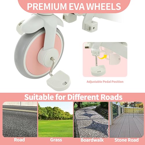 JMMD 7-in-1 Baby Tricycle for Boys & Girls