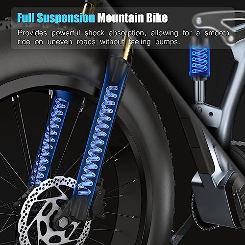 DAMSON Electric Bike: Powerful, Long-Range All-Terrain Bicycle