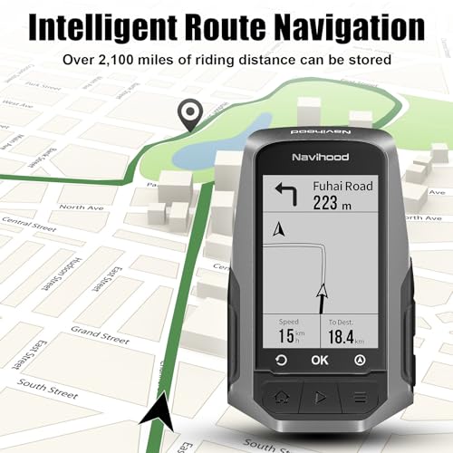 MEILAN Navihood L1 GPS Cycling Computer with Dynamic Road Planning