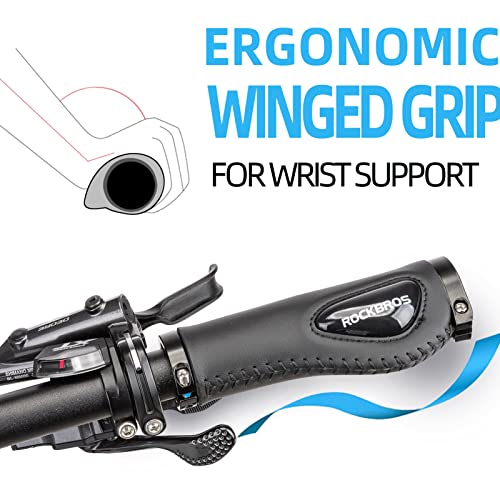 ROCKBROS Soft Gel Dual Lock Bicycle Handlebar Grips