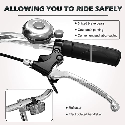 ABORON Trike Bike with 7-Speed Rear Derailleur