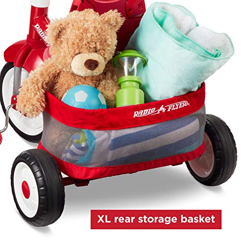Radio Flyer Toddler Trike, 4-in-1 Stroll 'N Trike