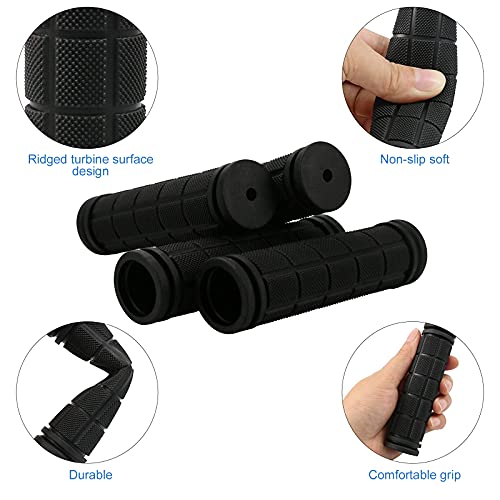 Kids Non-Slip-Rubber Bicycle Handle Grips, 4pcs