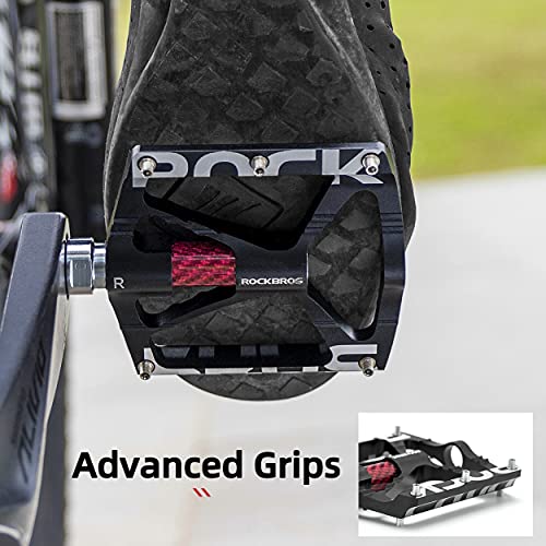ROCKBROS Lightweight Aluminum CNC MTB Platform Pedals