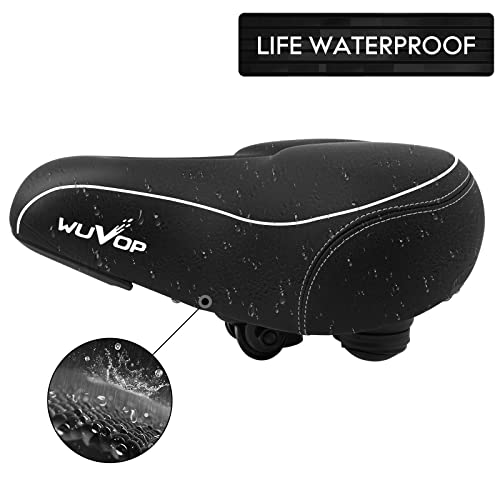 Oversized Wide Bike Seat for Men and Women