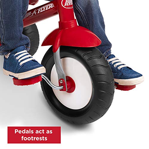 Radio Flyer Toddler Tricycle, Red, Ages 2-5