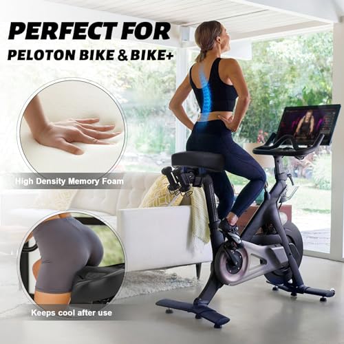Twomaples 2024 Noseless Bike Seat Cushion - Wide & Comfortable for Men & Women