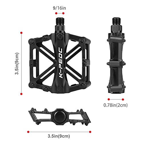 GPMTER Bike Pedals 9/16 For MTB, Mountain Road