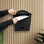 Classic Wall Mounted Post Box - Lockable & Weatherproof
