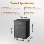 Extra Large Wall-Mounted Parcel Delivery Box