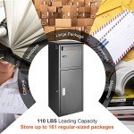 VEVOR Outdoor Package Delivery Box with Lock